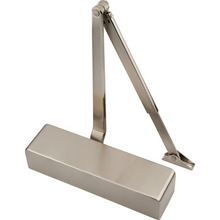 Eclipse EN2-4 Power Adjustable Door Closer with Backcheck - Satin Nickel Plate - CE - UKCA - Certifire - 28989