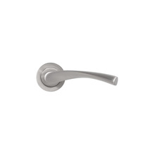 Eclipse Monza Lever on Rose  - Satin Nickel Plate - 62112