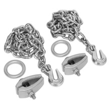 Sealey Chain Kit 2 x 2m Chains & 2 x Clamps