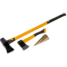 Wood Cutting & Splitting Set (Mail Order Box) 3 Piece
