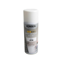 Ronseal RSLQDAMAWM 6 Year Anti Mould Aerosol White Matt 400ml