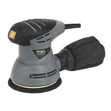 Sealey S0125 Siegen 125mm Random Orbital Palm Sander 240W/230V