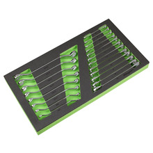 Sealey S01273 Siegen Combination & Deep Offset Spanner Set with Tool Tray 20pc