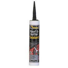Everbuild Roof & Gutter Sealant Black 295ML - 486214
