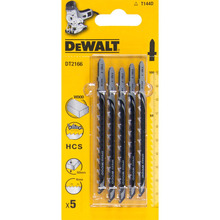 DeWalt 100mm x 68mm BLADE, JIGSAW T144D * 5