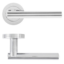 
Eclipse Corvette T Bar Lever on Rose  - Polished Chrome Plate - Freestyle Range - 62150