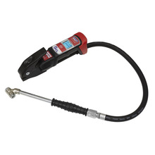 Sealey SA37/96B PCL Anodised Digital Tyre Inflator with Twin Push-On Connector