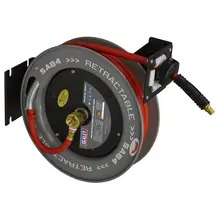 Sealey SA84 8m Retractable Rubber Air Hose with Steel Reel 10mm ID