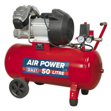 50L V-Twin Direct Drive Air Compressor 3hp