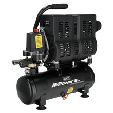 Sealey SAC6000S 6L Oil Free Low Noise Direct Drive Air Compressor 1hp