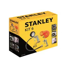 Stanley Air Compressors SAC9045717 Stanley&reg; Air Compressors Air Tool Kit, 6 Piece