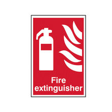 Scan SCA1350 Fire Extinguisher - PVC Sign 200 x 300mm