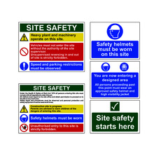 Scan SCA13974 PVC Construction Site Pack (5 signs)