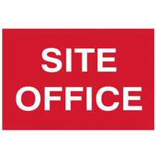 Scan SCA4252 Site Office - PVC Sign 600 x 400mm