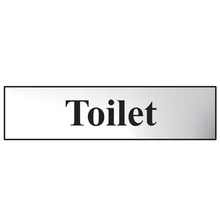 Scan SCA6051C Toilet - Polished Chrome Effect 200 x 50mm
