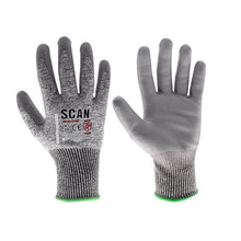 Scan SCAGLOCUTDXX PU Palm Cut D Gloves - XXL (Size 11)