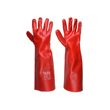 Scan SCAGLOGAUN18 PVC Gauntlet 45cm (18in) - L (Size 9)