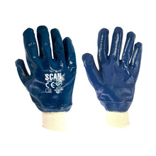 Scan SCAGLONIT Nitrile Knitwrist Heavy-Duty Gloves