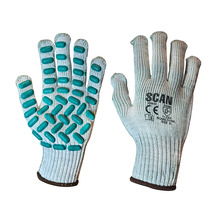Scan SCAGLOVRXL Vibration Resistant Latex Foam Gloves - XL (Size 10)