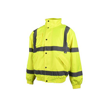 Scan SCAHVBJL Hi-Vis Yellow Bomber Jacket - L (44in)