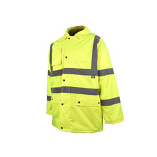 Scan SCAHVMJXXL Hi-Vis Motorway Jacket Yellow - XXL (52in)
