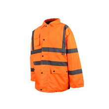 Scan SCAHVMJLO Hi-Vis Motorway Jacket Orange - L (44in)