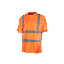 Scan SCAHVTSXXLO Hi-Vis T-Shirt  Orange - XXL (50in)