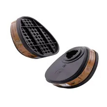 Scan SCAPPEFCA1 Twin Half Mask A1 Gas Filter Cartridge (Pack of 2)