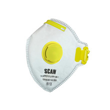 Scan SCAPPEP1FFV Fold Flat Valved Disposable Mask FFP1 (Pack of 3)
