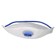 Scan SCAPPEP2TFV Tri Fold Valved Disposable Mask FFP2 (Pack 3)