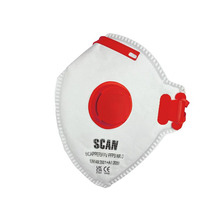 Fold Flat Disposable Valved Disposable Mask FFP3 Protection (Pack 3)