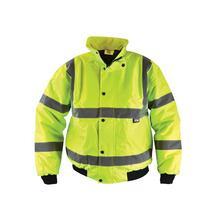 Scan SCAHVBJXL Hi-Vis Yellow Bomber Jacket - XL (48in)