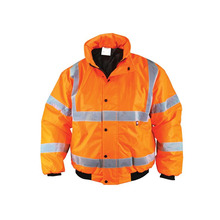 Scan SCAHVBJXXXLO Hi-Vis Bomber Jacket Orange - XXXL (56in)