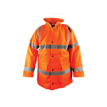 Scan SCAHVMJXXLO Hi-Vis Motorway Jacket Orange - XXL (52in)