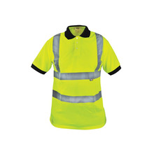 Scan SCAWWHVPSM Hi-Vis Yellow Polo Shirt - M (40in)