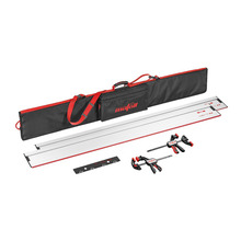 Mafell Guide rail set Inc Rail Bag, 2 x 1.6m rails, Connector & 2 x Quick Clamps
