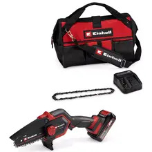 Einhell 4600043 GE-PS 18/15 Li BL-Solo Power X-Change Pruning Chain Saw 18V 1 x 2.5ah Battery