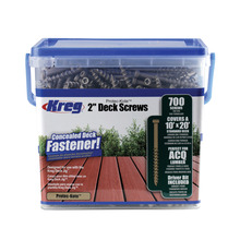 Kreg Protec-Kote Deck Screw - 51mm #8 Coarse Pan head 700ct