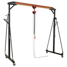 Portable Lifting Adjustable Gantry Frame 0.5 Tonne & Hoist Combo