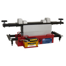 Air Jacking Beam 2 Tonne with Arm Extenders & Flat Roller Supports