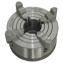 Independent Chuck with Back Plate 4-Jaw