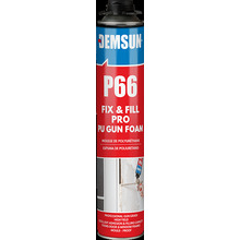 Demsun P66 Gun Grade Expanding Foam 750ml Pack Of 12