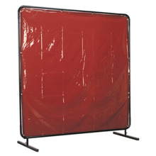 Sealey Workshop Welding Curtain & Frame 1.8 x 1.75m - EN ISO 25980:2014