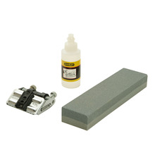 STANLEY® Hand Tools Oilstone 200mm  Oil & Honing Guide