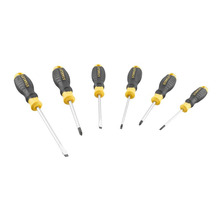 STANLEY® Hand Tools CUSHION GRIP™ Screwdriver Set, 6 Piece