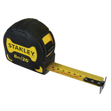 STANLEY® Hand Tools Grip Pocket Tape 8m/26ft (Width 28mm)