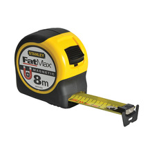 STANLEY® Hand Tools FatMax® Magnetic BladeArmor® Tape 8m (Width 32mm) (Metric only)