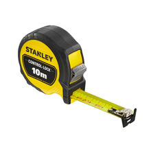 STANLEY® Hand Tools CONTROL-LOCK™ Pocket Tape 10m (Width 25mm) (Metric only)