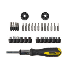 STANLEY® Hand Tools Ratchet Screwdriver Set of 29