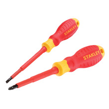 STANLEY® Hand Tools FatMax® VDE Insulated Screwdriver Set, 2 Piece